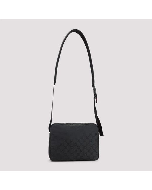 Gucci Black Nexus Small Crossbody Bag for men