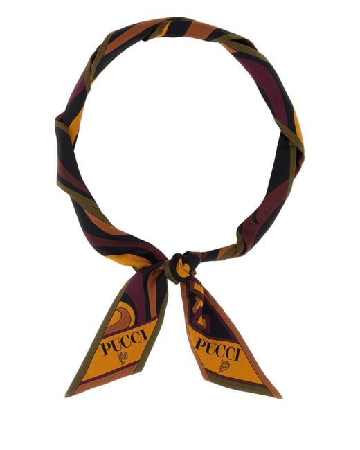 Emilio Pucci Brown Bandeau 5X120