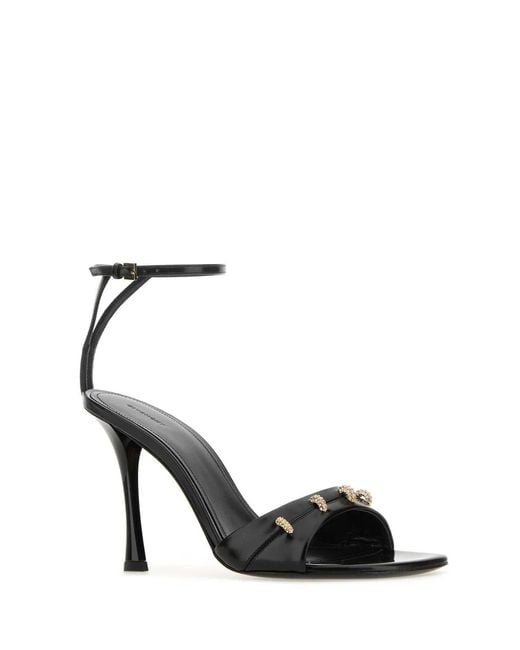 Givenchy Black Sandalo