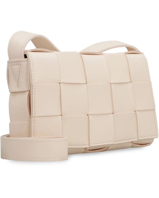 Bottega Veneta Natural Cassette Small Crossbody Bag