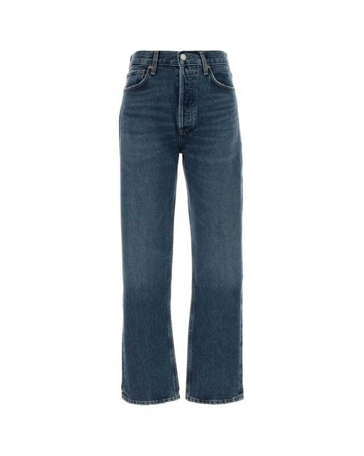 Agolde Blue Denim Jeans
