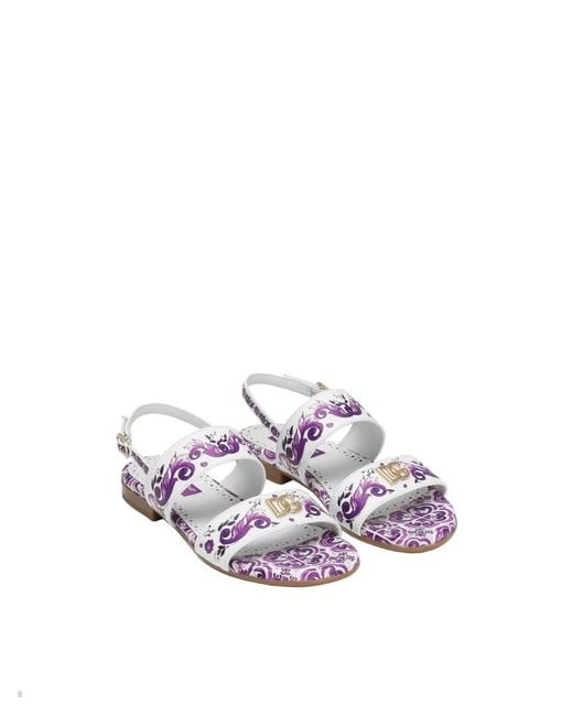 Dolce & Gabbana White Dolce & Gabbana Sandals