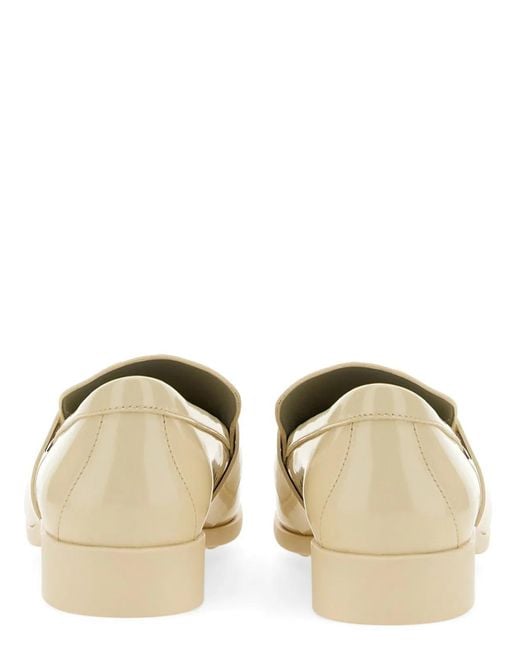 Bottega Veneta Natural Moccasin Monsieur