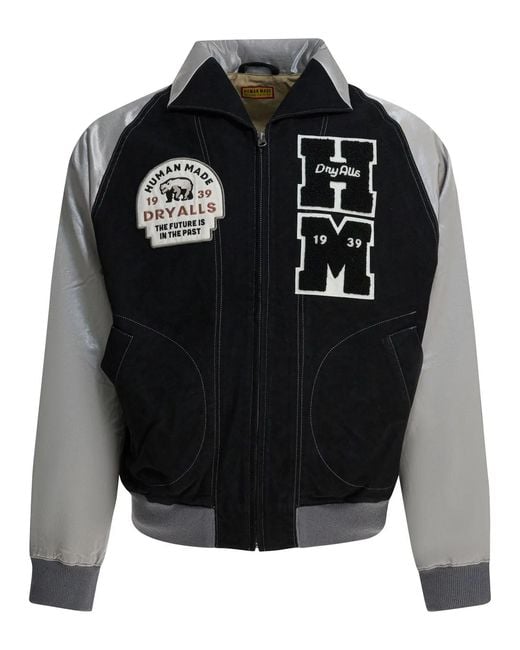 Human Made Black Cotton Jacket for men