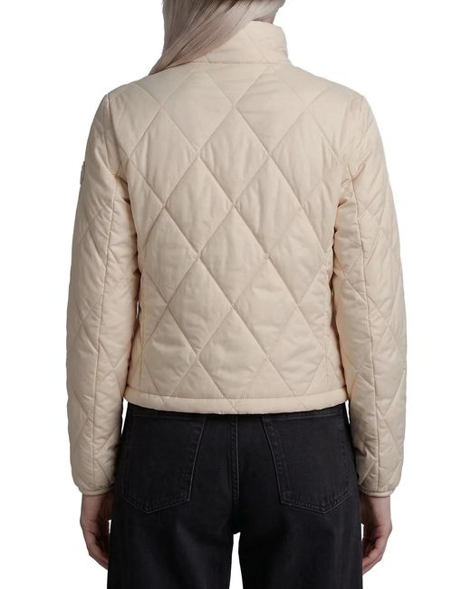 Burberry Natural Bramford Quilted Nylon Jacket