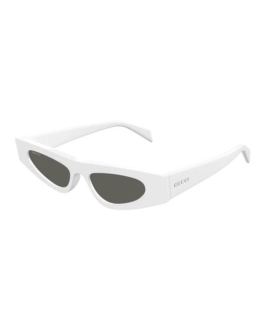 Gucci White Sunglasses Gg1779S 002/17/145