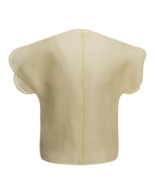 Khaite White "Briar" Casual Top