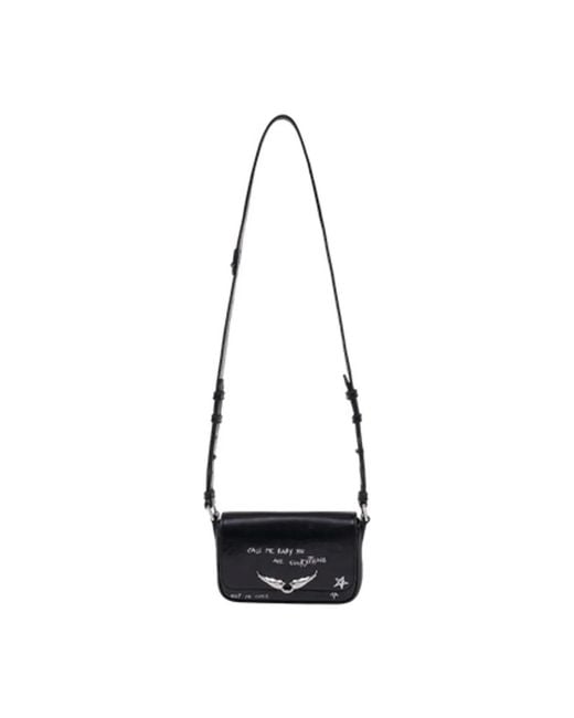Zadig & Voltaire Black Zadig&Voltaire Le Zazi Shoulder Bag