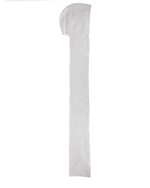 ROTATE BIRGER CHRISTENSEN White Rotate Birger Christensen Hooded Scarf