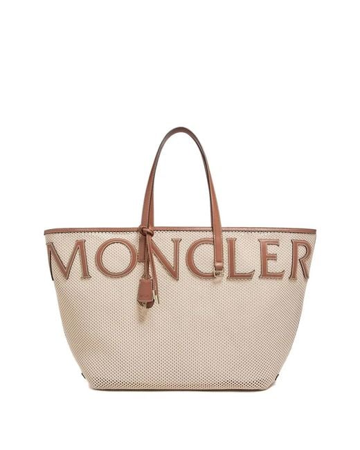 Moncler Natural Very Large Tote Bag