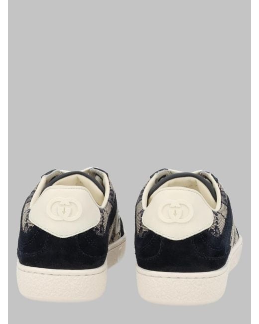 Gucci Metallic Sneaker Con Logo