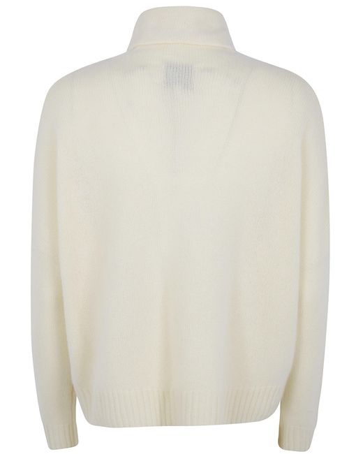 Kujten White "Tila" Turtle Neck