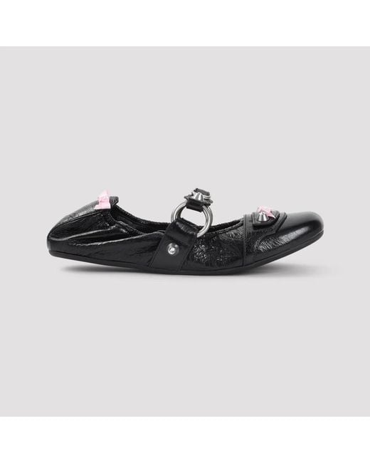 Balenciaga Black City Flat L005
