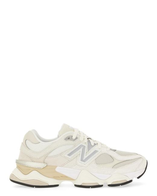 New Balance White 9060 Sneakers