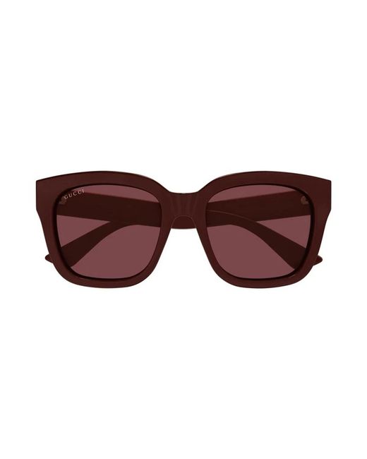 Gucci Red Sunglasses