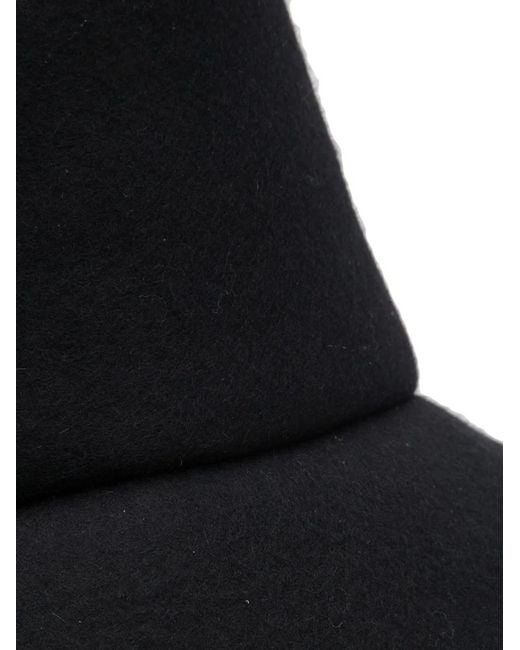 Junya Watanabe Black Wool Blend Round Hat