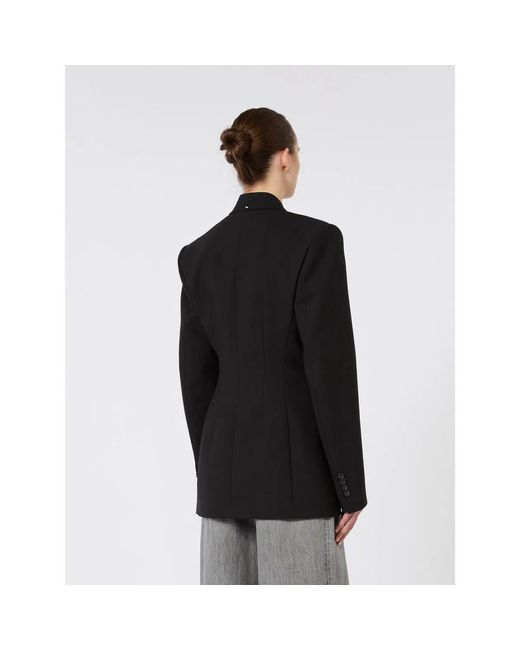 Max Mara Black Spxgufo Jacket