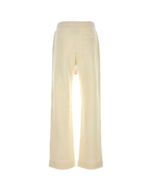 Casablanca Natural Cashmere Terry Pants for men
