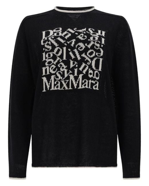 Max Mara Black S Max Mara Maglia "Attore"
