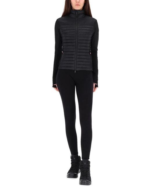 Moncler Black Padded Cardigan