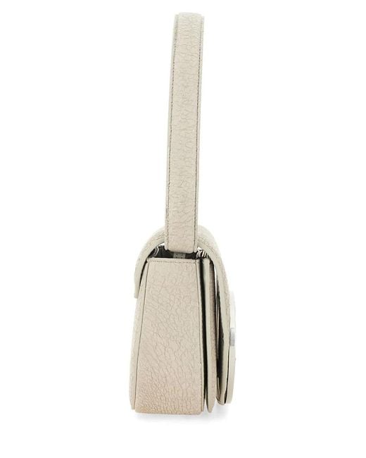 DIESEL White Shoulder Bag "1Dr"