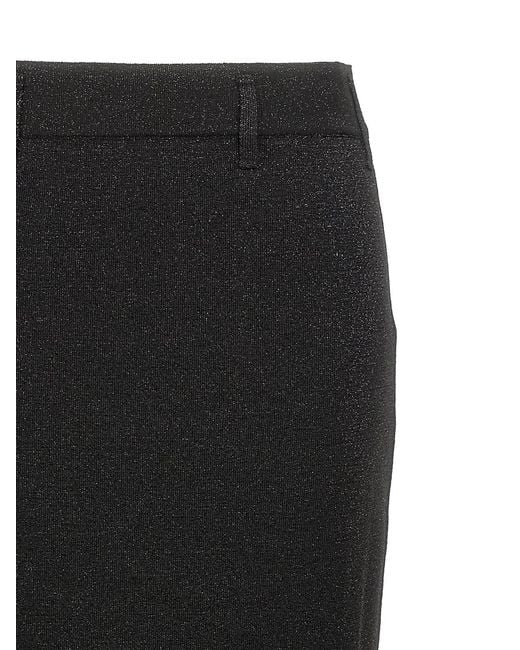 Missoni Black Vanity And Lamé Skirt