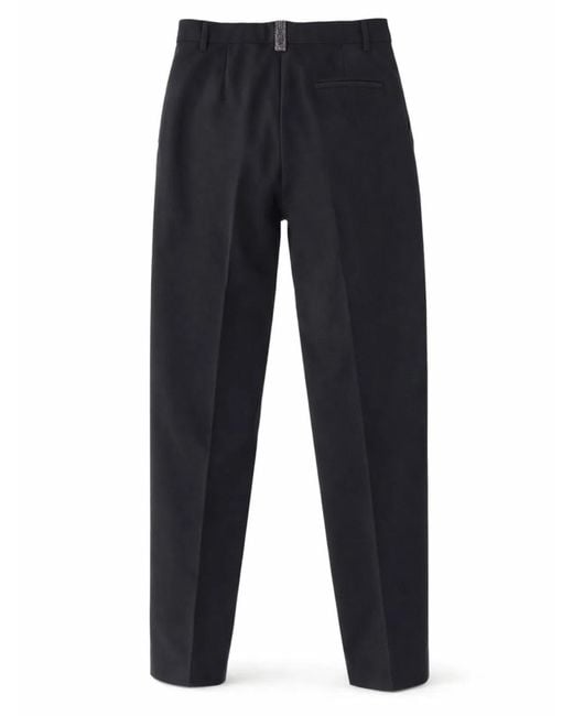 Fabiana Filippi Blue Wool Pants