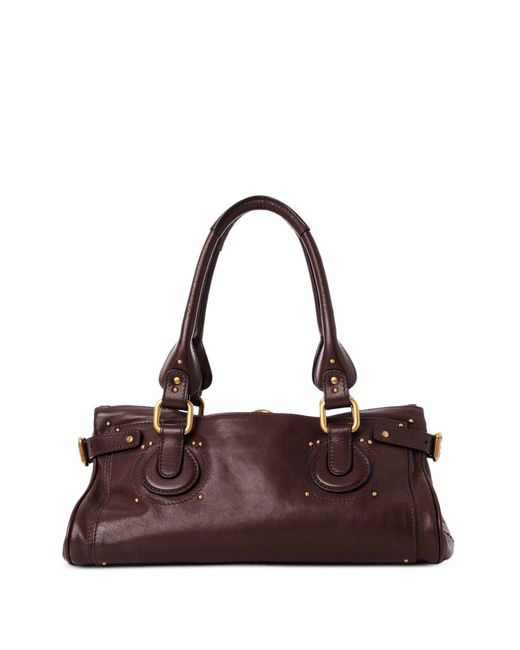 Chloé Brown Paddington Leather Tote Bag