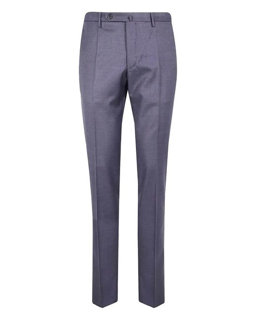 Incotex Blue "Chino Slim Fit" Trousers for men