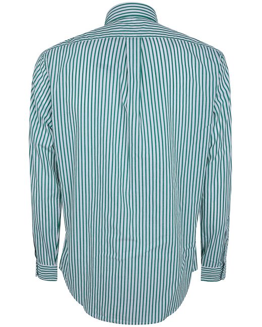 Polo Ralph Lauren Long Sleeves Sport Stripes Shirt in Blue | Lyst