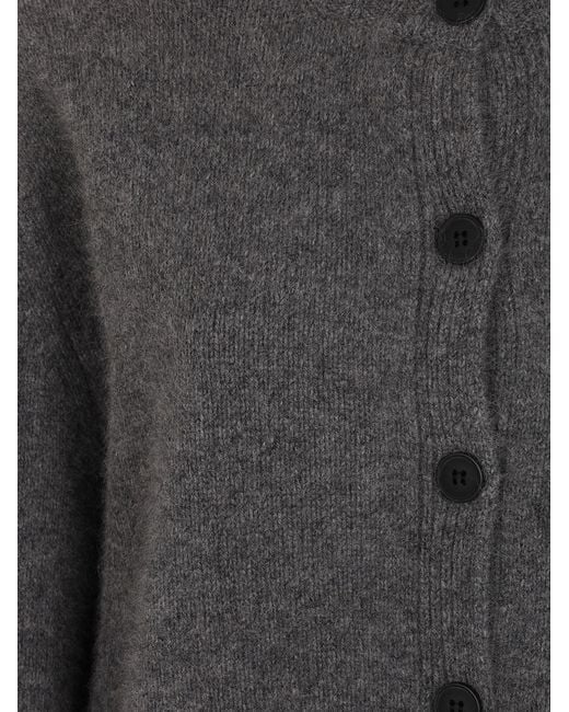 Loulou de Saison Black "Remus" Oversized Cardigan