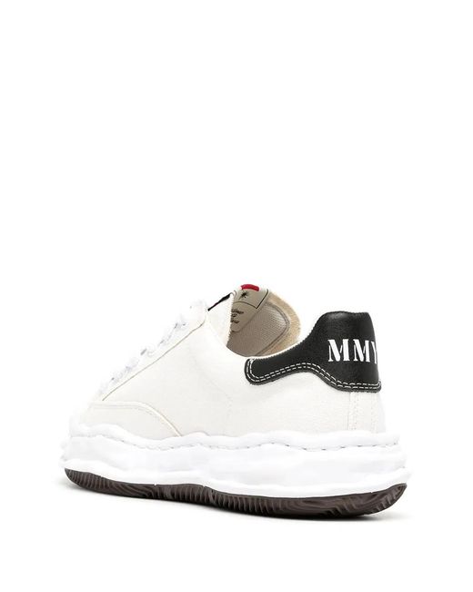 Maison Mihara Yasuhiro White "Blakey" Low Top Sneakers for men