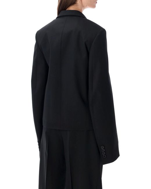 J.W. Anderson Black Bell Sleeve Jacket