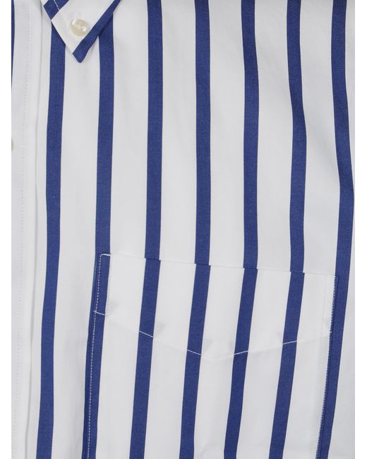Polo Ralph Lauren Blue Sport Shirt Long Sleeve for men