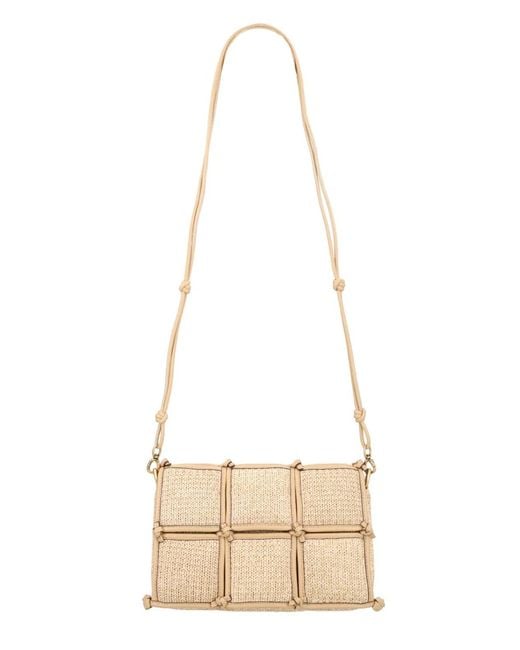 Cult Gaia Natural Borsa "Gaia Puff"