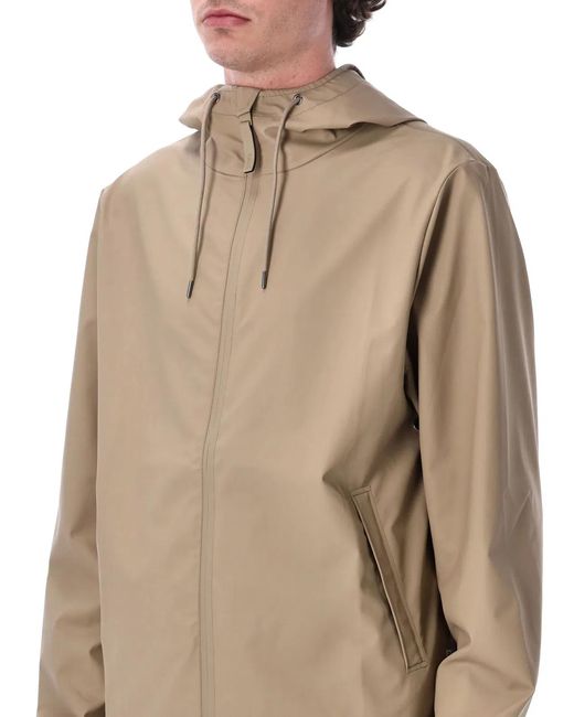 Rains Natural Storm Breaker Waterproof Raincoat for men
