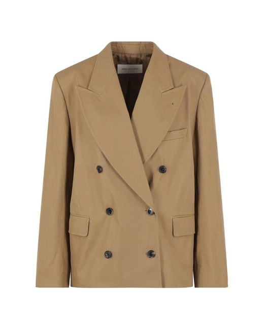 Dries Van Noten Natural Cotton Jacket
