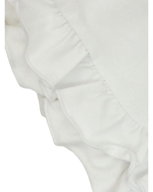 Moncler White T-Shirt With Shorts Set