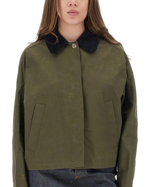 A.P.C. Green Jacket "Becca"