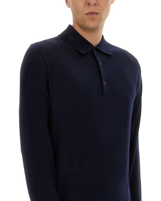 sunflower Blue Wool Sweater for men