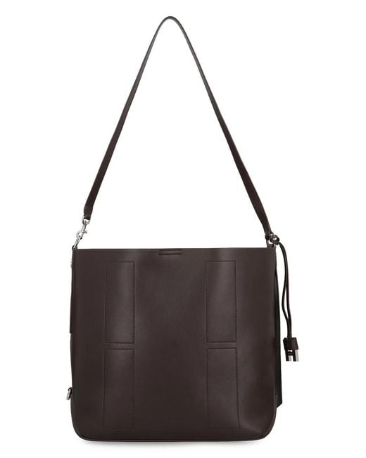 Hogan Black Hobo Bag Hocket Medium