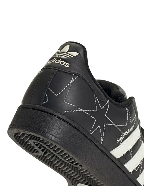 Adidas Originals Black Superstar Ii Sneakers
