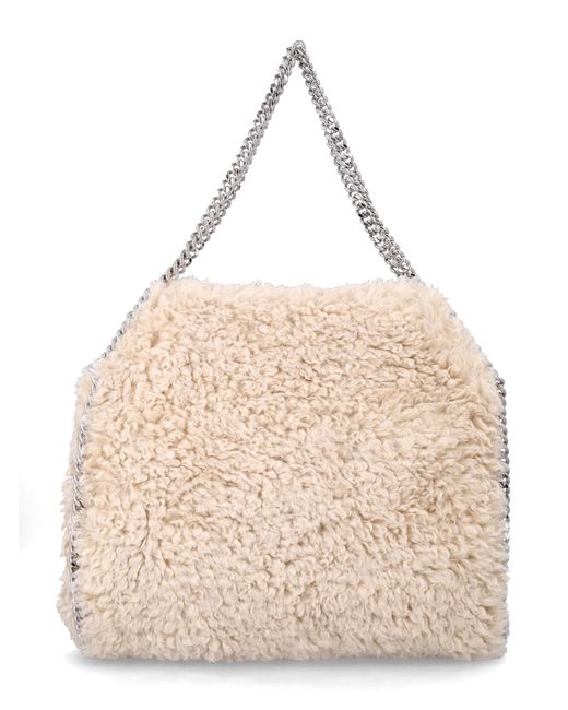 Stella McCartney Natural Falabella Shaggy Bag