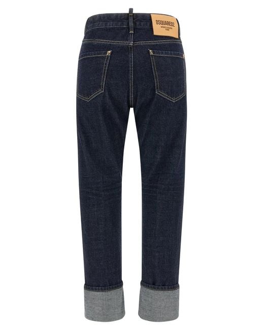 DSquared² Blue 'Tomboy' Jeans