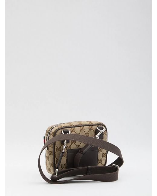 Gucci Natural Gg Canvas Mini Bag for men