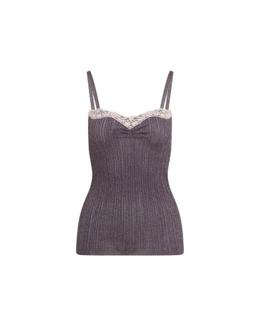 Valentino Purple Top