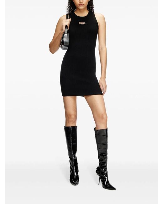 DIESEL Black Caddix Mini Dress