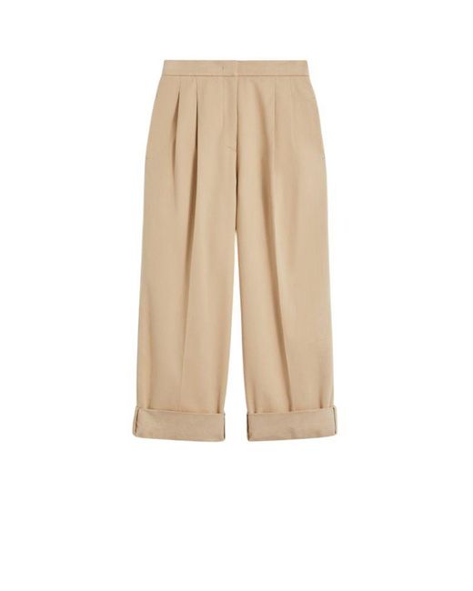 Weekend by Maxmara Natural Bronzo Long Trouser