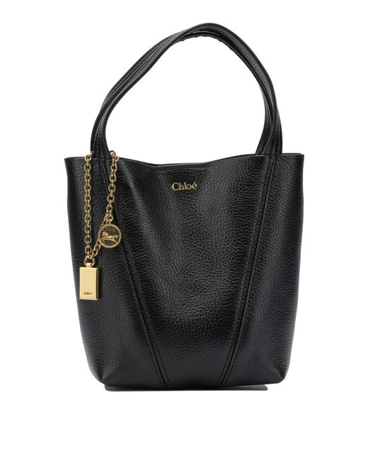 Chloé Black "Spin" Small Handbag