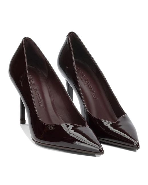 Sergio Levantesi Black "Divina 60Mm" Pumps